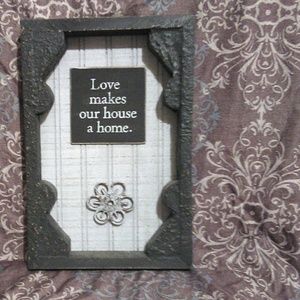 Small Oak and Main wall decor